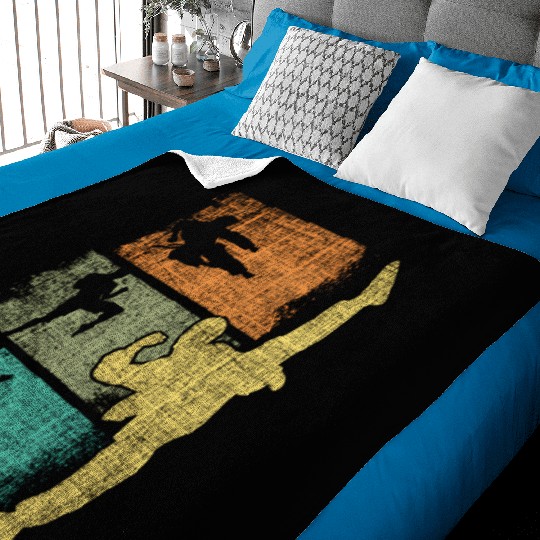 Taekwondo Korean Mixed Martial Karate Mma Baby Blankets