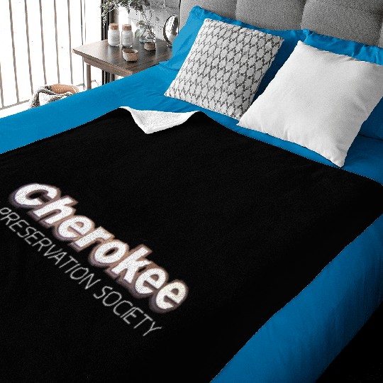 Cherokee Xj Preservation Society Baby Blankets