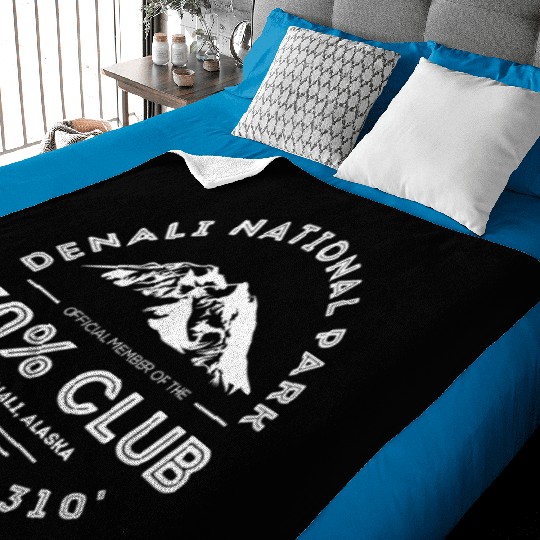 Denali 30 Club Alaa National Park Baby Blankets