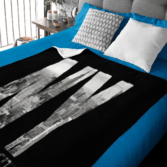 New York City yline Nyc Manhattan Baby Blankets