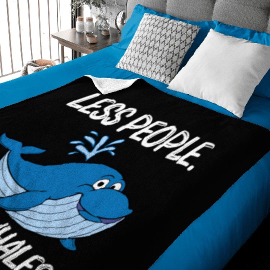 Whale For Orca Narwhal Blue Whales Baby Blankets