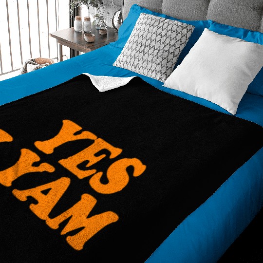 Shes My Sweet Potato Yes I Yam Baby Blankets