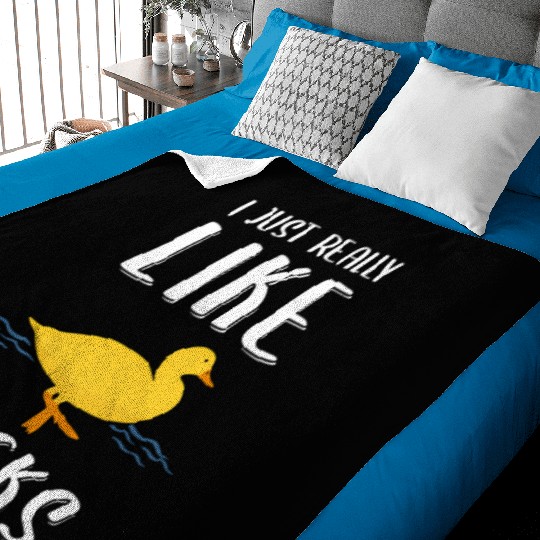 Duck For Duck Hunting Bird Baby Blankets
