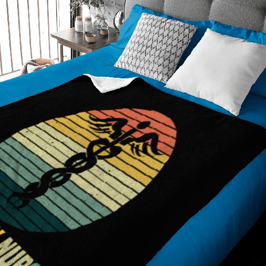 Emergency Room Nurse Er Nursing Baby Blankets