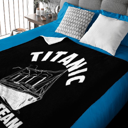 Titanic Swim Team Established 1912 RMS Titanic Baby Blankets