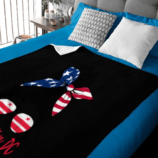 Washington Dc Washington Dc Flag Statefriend Baby Blankets