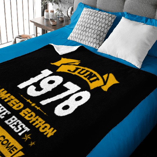 June 1978 Birthday Surprise Baby Blankets