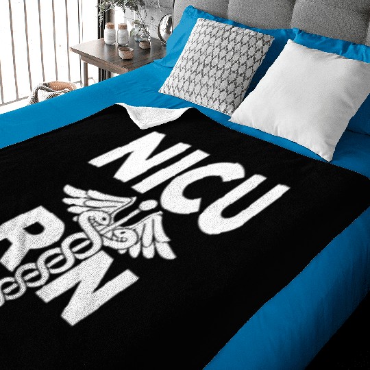 u Registered Nurse Intensive Care Unit Rn Staff Baby Blankets