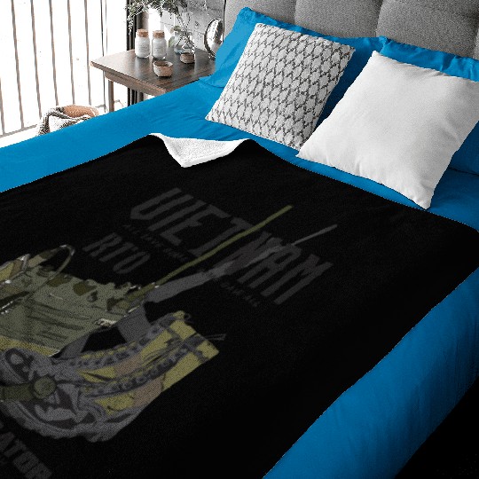 Vietnam Veteran Radio Operator Baby Blankets