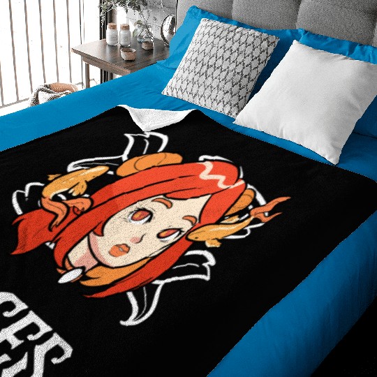 Pisces Horoscope Astrology Tarot Card Star Sign Baby Blankets