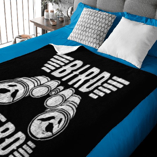 Bird Nerd Birdwatcher Birds Baby Blankets