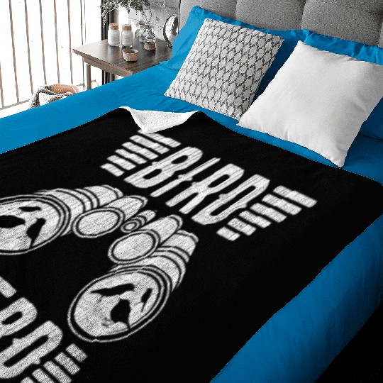 Bird Nerd Birdwatcher Birds Baby Blankets