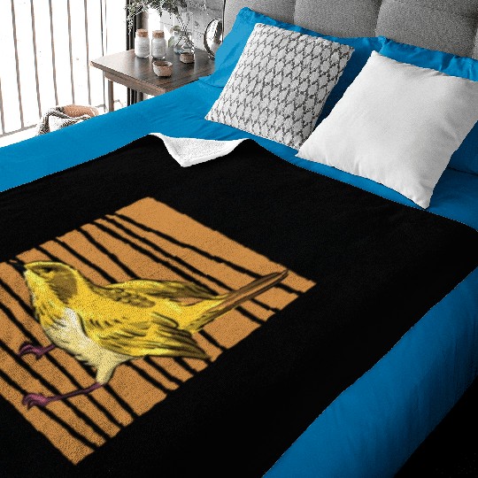 Bird Feeding Health Bird Fan Birdwatching Baby Blankets