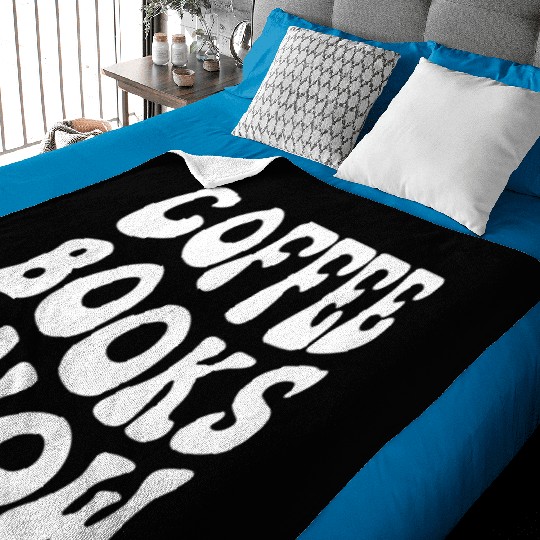 Coffee Books And snow Winter season Lover Baby Blankets