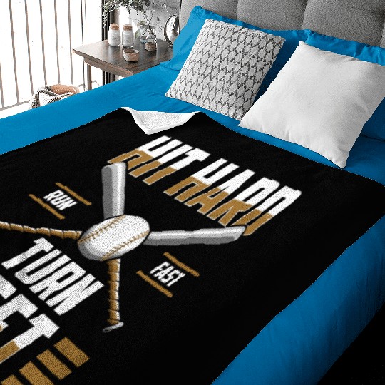 Baseball Catcher Team Coach Baby Blankets