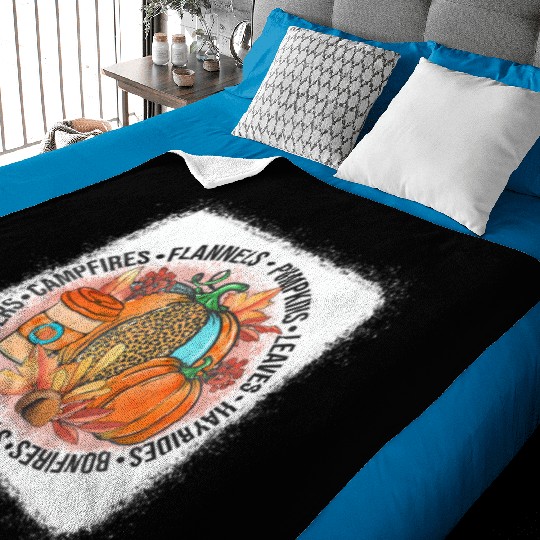 It's Fall Y'all Happy Fall Vibes Autumn Leaves Baby Blankets