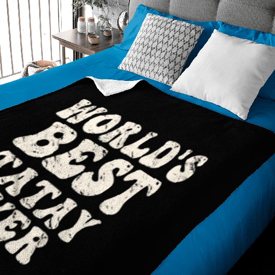 Tatay Cool Family Member Tagalog Filipino Baby Blankets