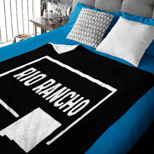 Rio Rancho New Meco Nm- Home Hometown Vacation Baby Blankets