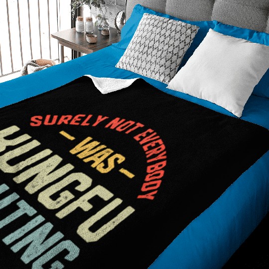 Surely Not Everybody Was Kungfu Fighting S Baby Blankets