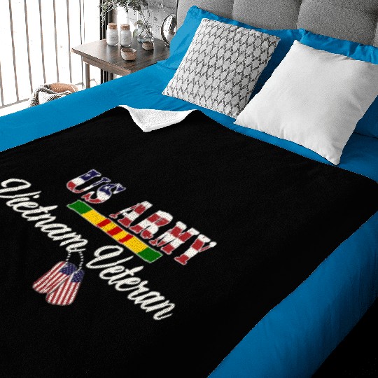 US Army Vietnam Veteran Baby Blankets