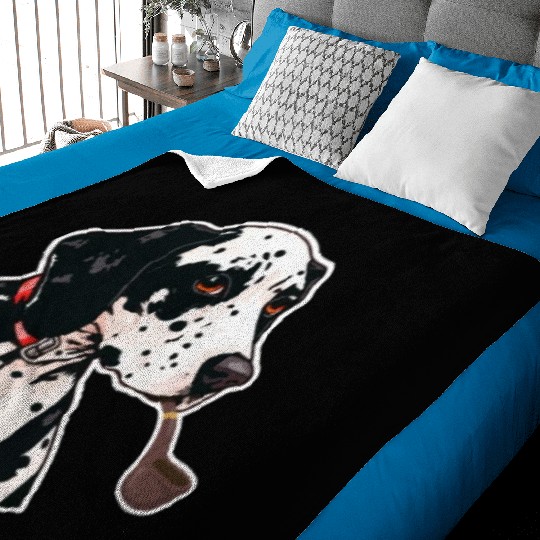 Dalmatian Tabacco Baby Blankets