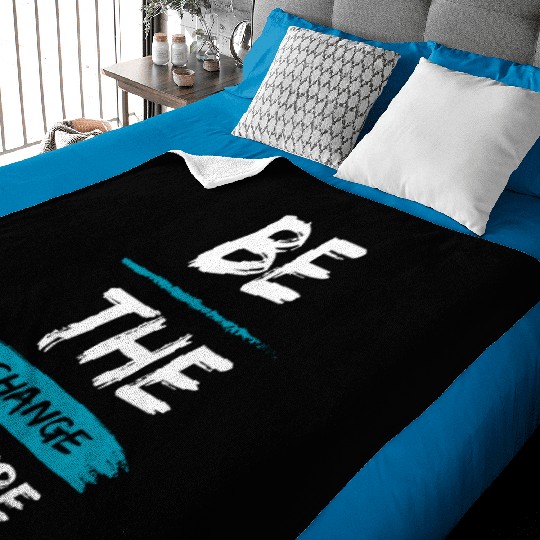 Be the change, Inspire Baby Blankets