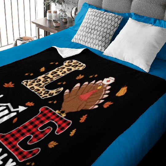 Funny Data Analyst Thanksgiving Design Baby Blankets