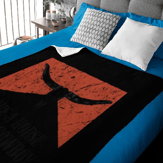 Bull ull Save A Horse Ride A Cowboy Western Baby Blankets