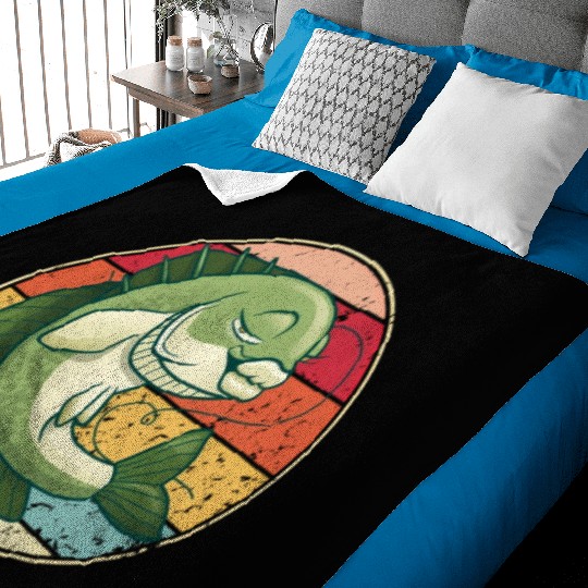 Bass Realistic Largemouth Bass Fishing Bass Baby Blankets