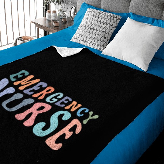 Emergency Room Er Nurse Registered Nurse Baby Blankets
