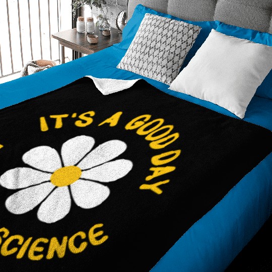 It'S A Day To Teach Science Teacher Appreciation Baby Blankets