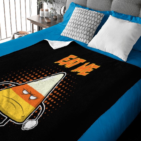 Mean Candy Corn Baby Blankets