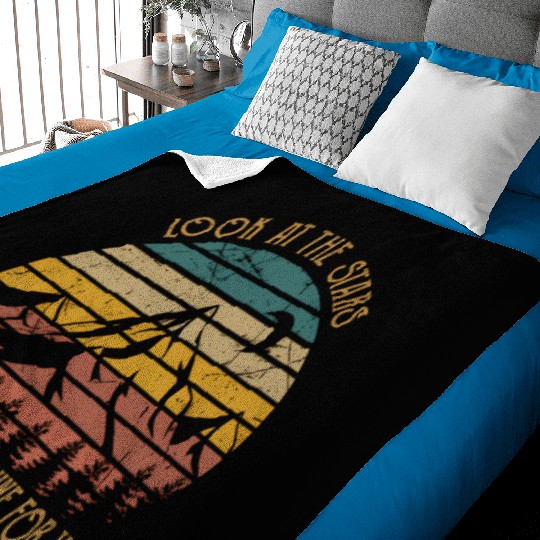 Look At The Stars Look How They Shines For You Baby Blankets