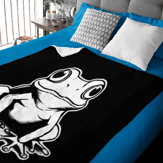 Frog Amphibian Toad Baby Blankets