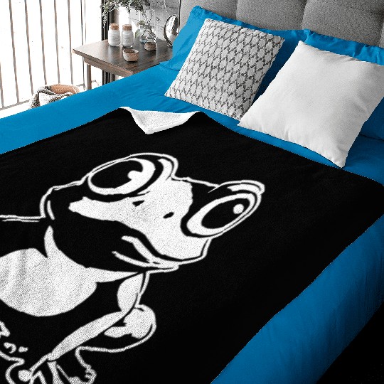 Frog Amphibian Toad Baby Blankets