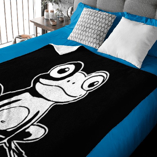 Frog Amphibian Toad Baby Blankets