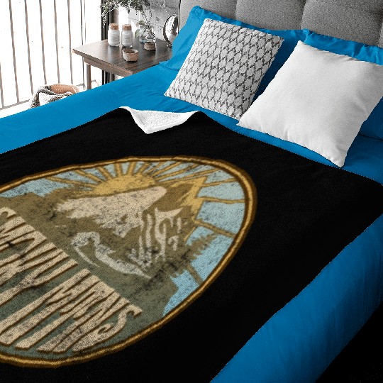 Great Smoky Moains Nature Moains Hiking Baby Blankets