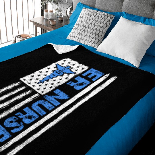Er Nurse Emergency Room Nurse Baby Blankets