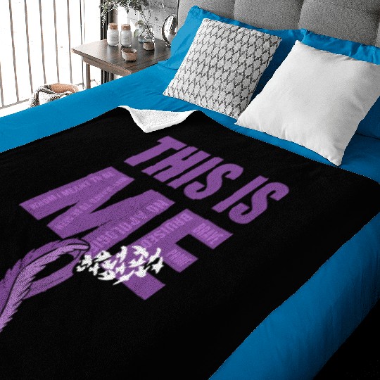 This Is Me Epilepsy Warrior Baby Blankets