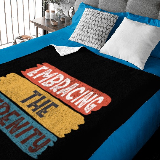 Funny Life Quotes: Embracing The Serenity Baby Blankets