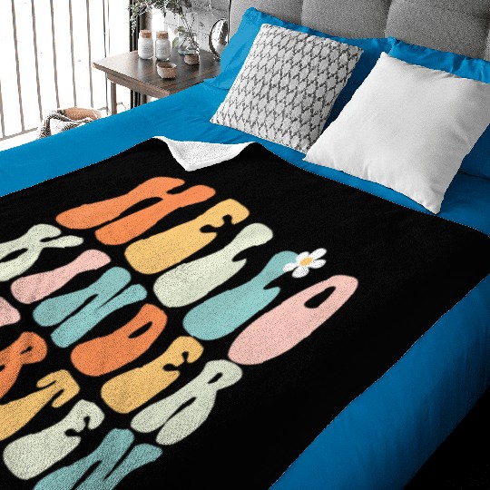 Hello Kindergarten Teacher Team Back To School Baby Blankets