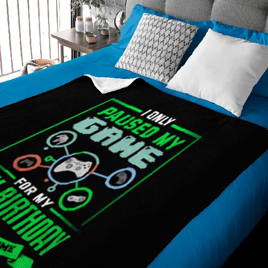 10 Gamer 10Th Bday Baby Blankets