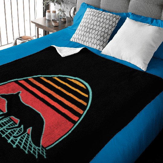 Fox 80S Style Animal Baby Blankets