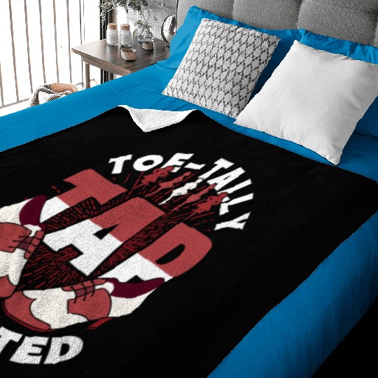 Tap Dance Tap Dancer Toe-Tally Tap Addicted Baby Blankets