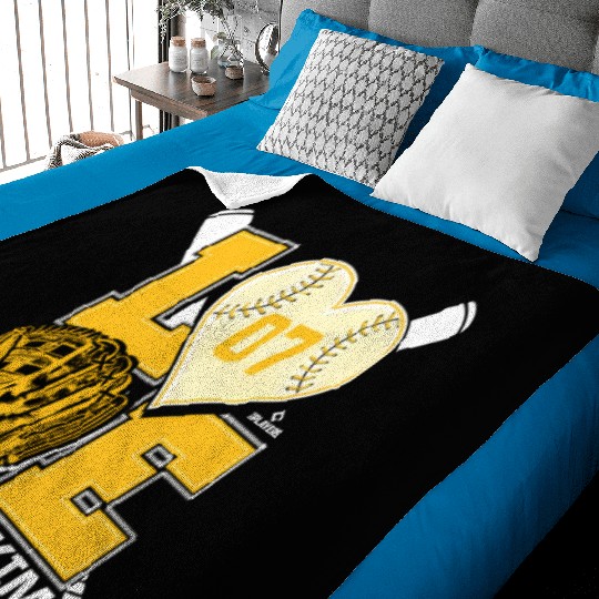 Ha Seong Kim Is Love San Diego Baseball Player Baby Blankets
