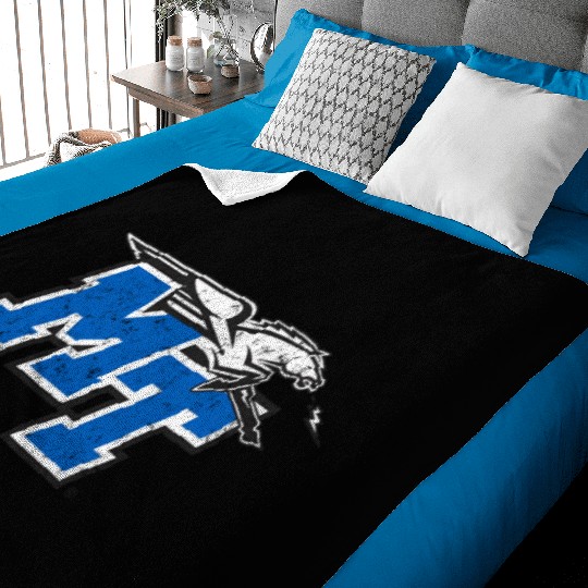 Middle Tennessee State e Raiders Distressed Baby Blankets