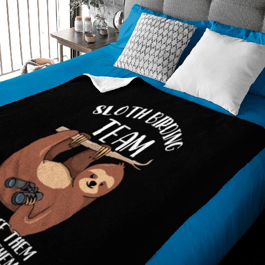 Bird Watching Design For A Hobbyist Bird Watcher Baby Blankets