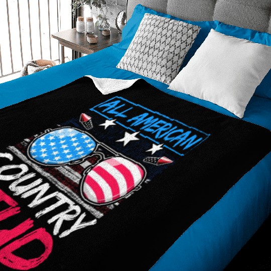 All American Country Stud Baby Blankets