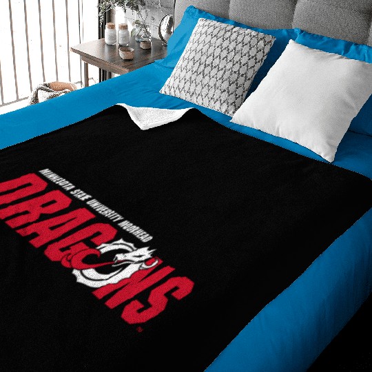 Minnesota State Moorhead Dragons Icon Baby Blankets