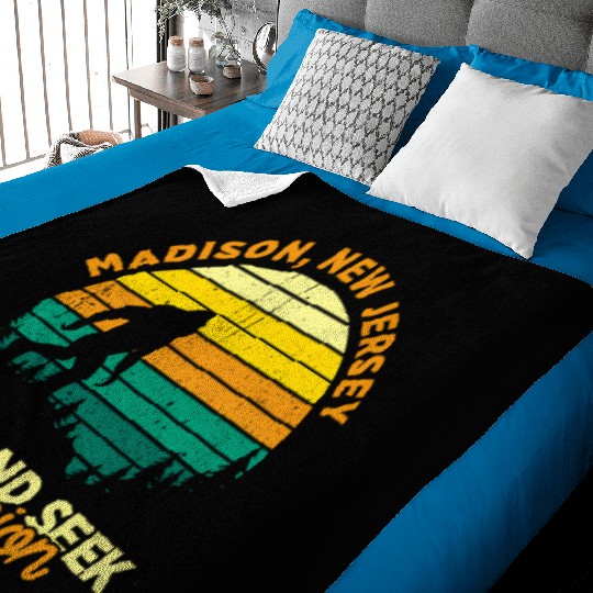 Madison New Jersey Big Foot Baby Blankets